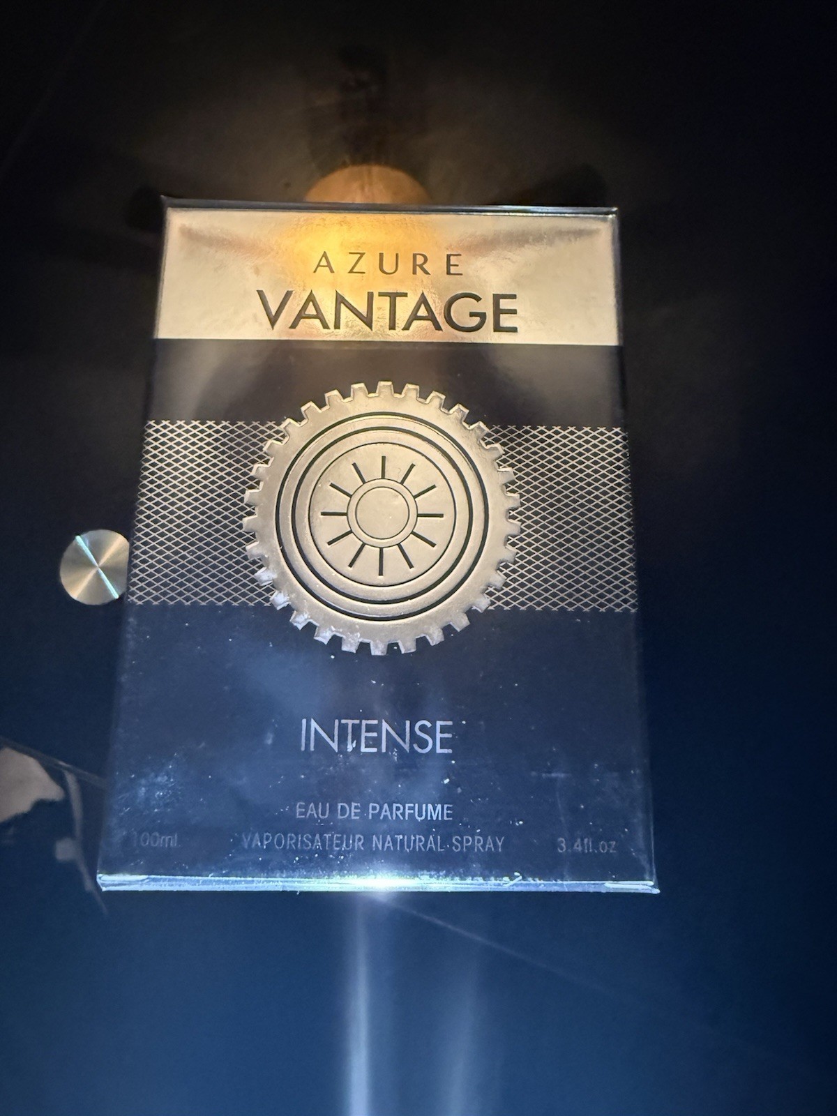 Azure Vantage Intense Eau de Parfum Spray, 3.4 fl oz Regular Size