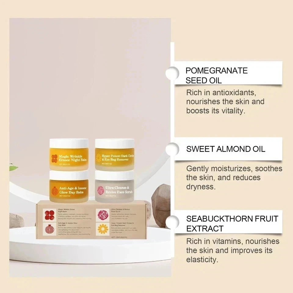The Complete System Mature Skin Face Balm for Mature Women’s Skin Froya Organics