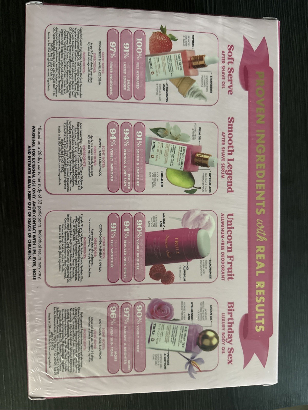 Truly The Viral Edit Famous TikTok Routine Vol. 1 Skincare Set 4-PC New & Sealed