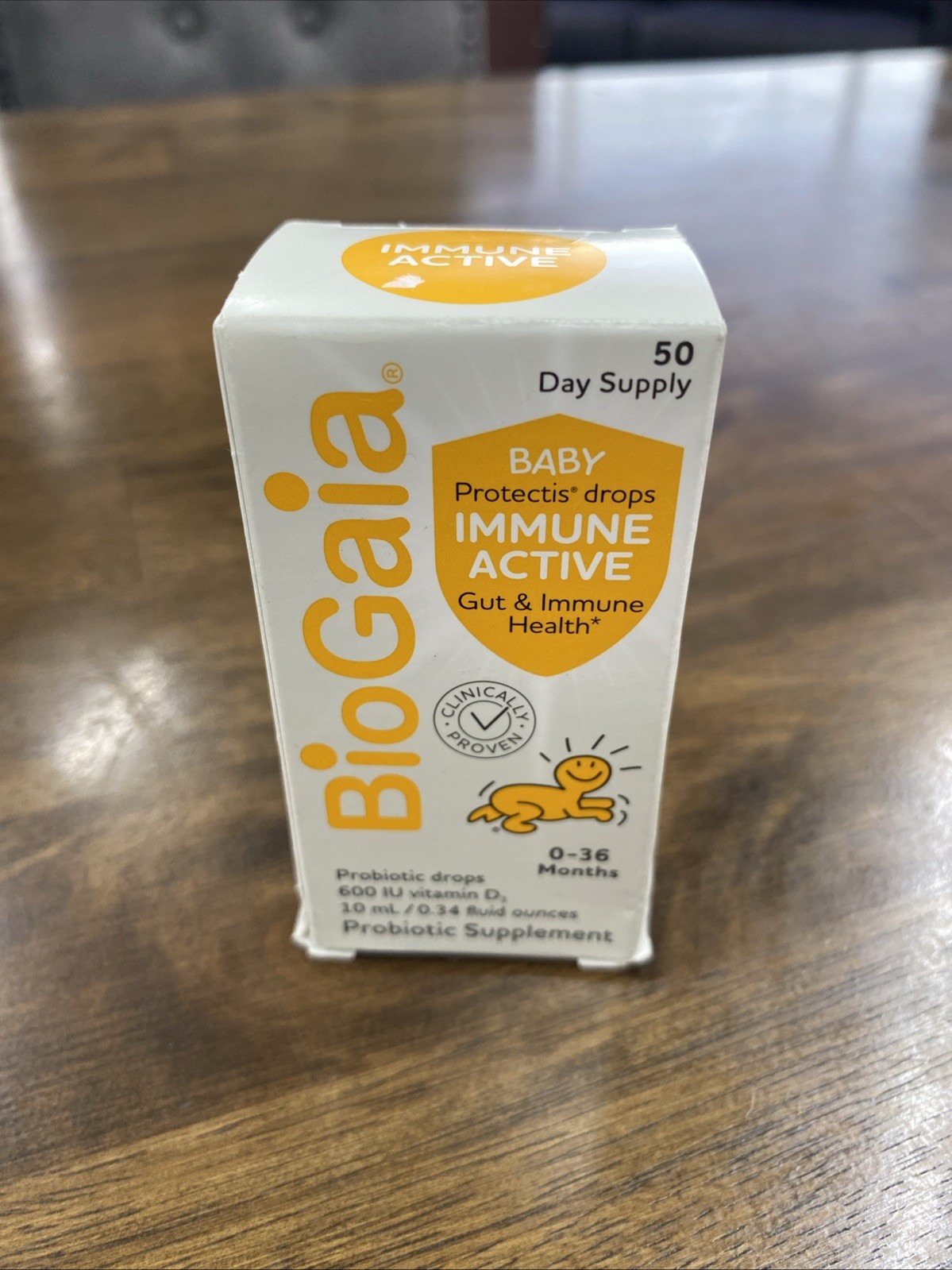 Baby Protectis Drops, Immune Active, 0-36 Months, 0.34 fl oz (10 ml)