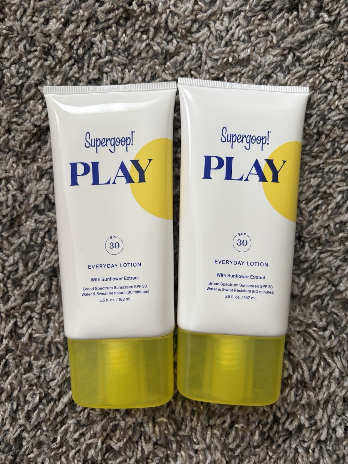Supergoop! Play Everyday Lotion SPF 30 NEW 5.5 oz – Exp 01/2025 Lot Of 2