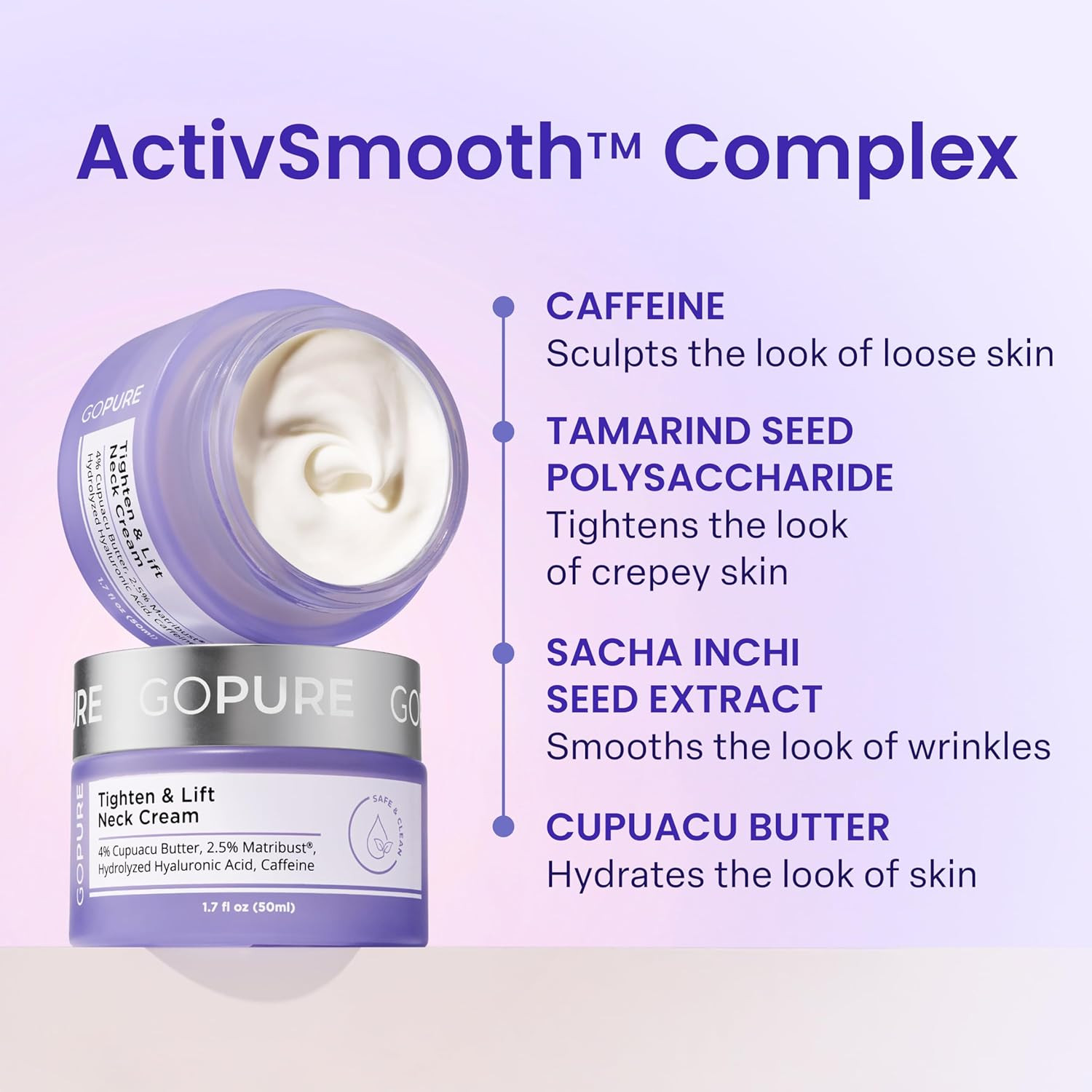 Tighten & Lift Neck & Chest Moisturizer Cream for Visibly Firming, Tightening an