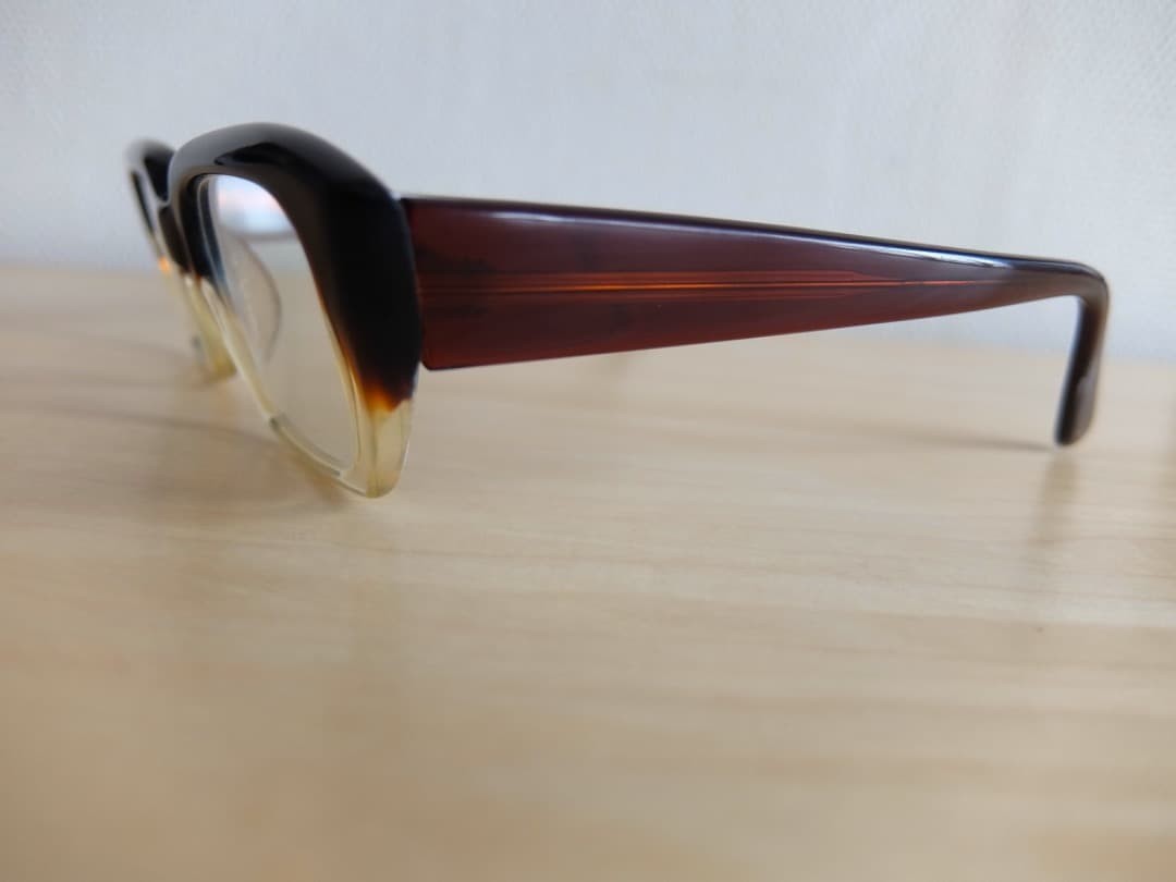 M.Wiseman&Co.,ltd. Ramsey Clear Brown Eyeglasses 42□20-146 United Kingdom