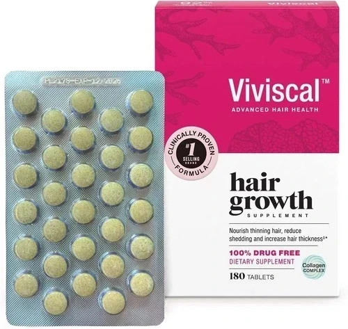 Viviscal Hair Growth Supplement for Women 180 Tablets 3 Month Supply