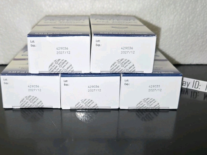 EXP 09/2025+! 5 Box Lot Refresh Optive GEL DROPS Eye Drops 0.33 oz (10mL)