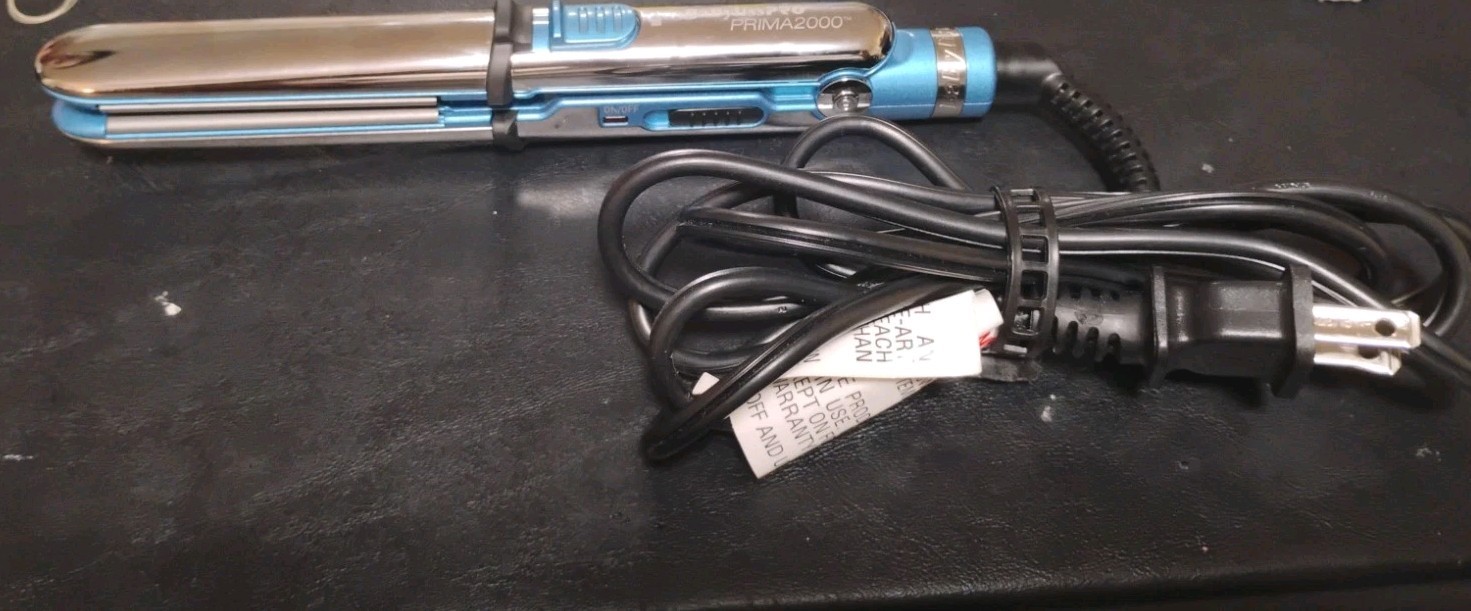 BaBylissPRO Nano Titanium Prima2000 3/4″ Mini Iron Tested. No Returns Accepted.