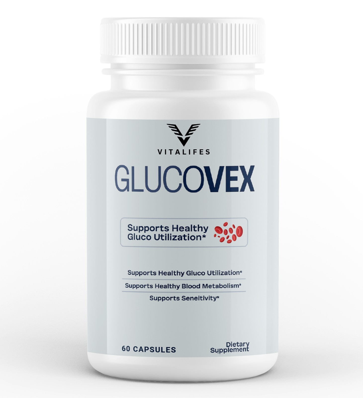 (5 Pack) Glucovex Advanced Blood Support Max Supplement Gluco Vex 300 Capsule