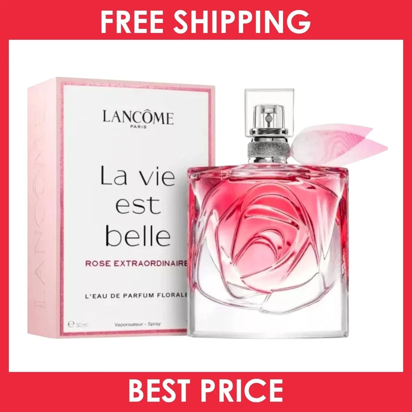 La Vie Est Belle Rose Extraordinaire by Lancome 3.4oz EDP Spray New In Box