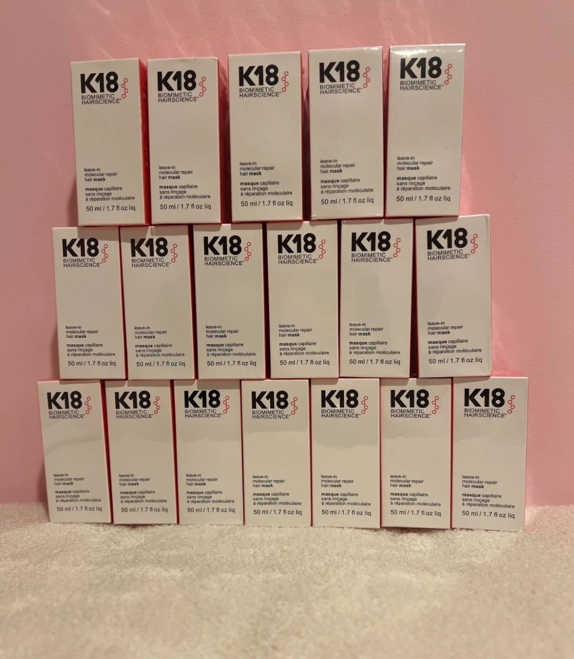 K-18 Professional Leave-In Molecular Repair Hair Mask 50ml