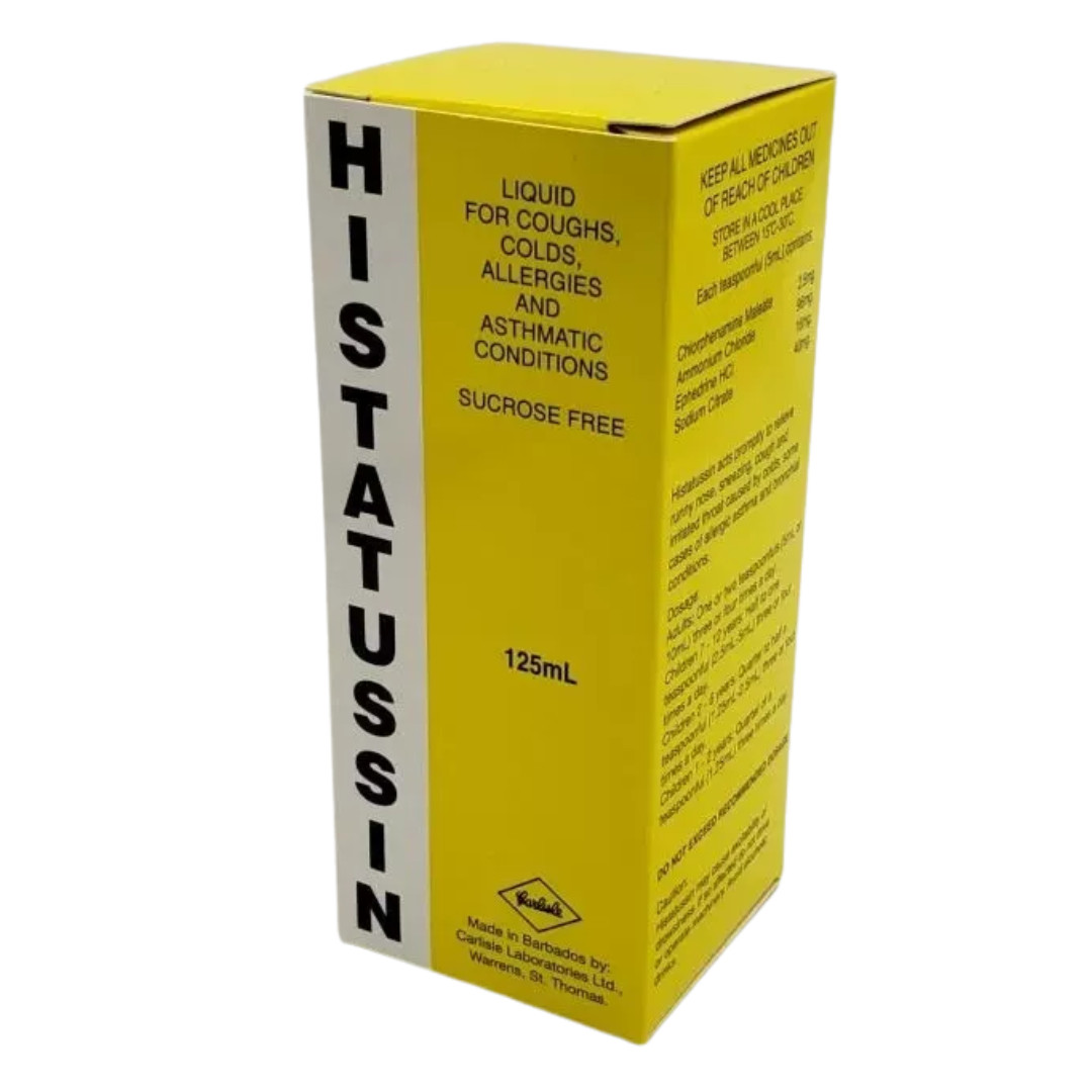 Histatussin Cold and Cough Treatment Syrup – 125ml – Pack of 2