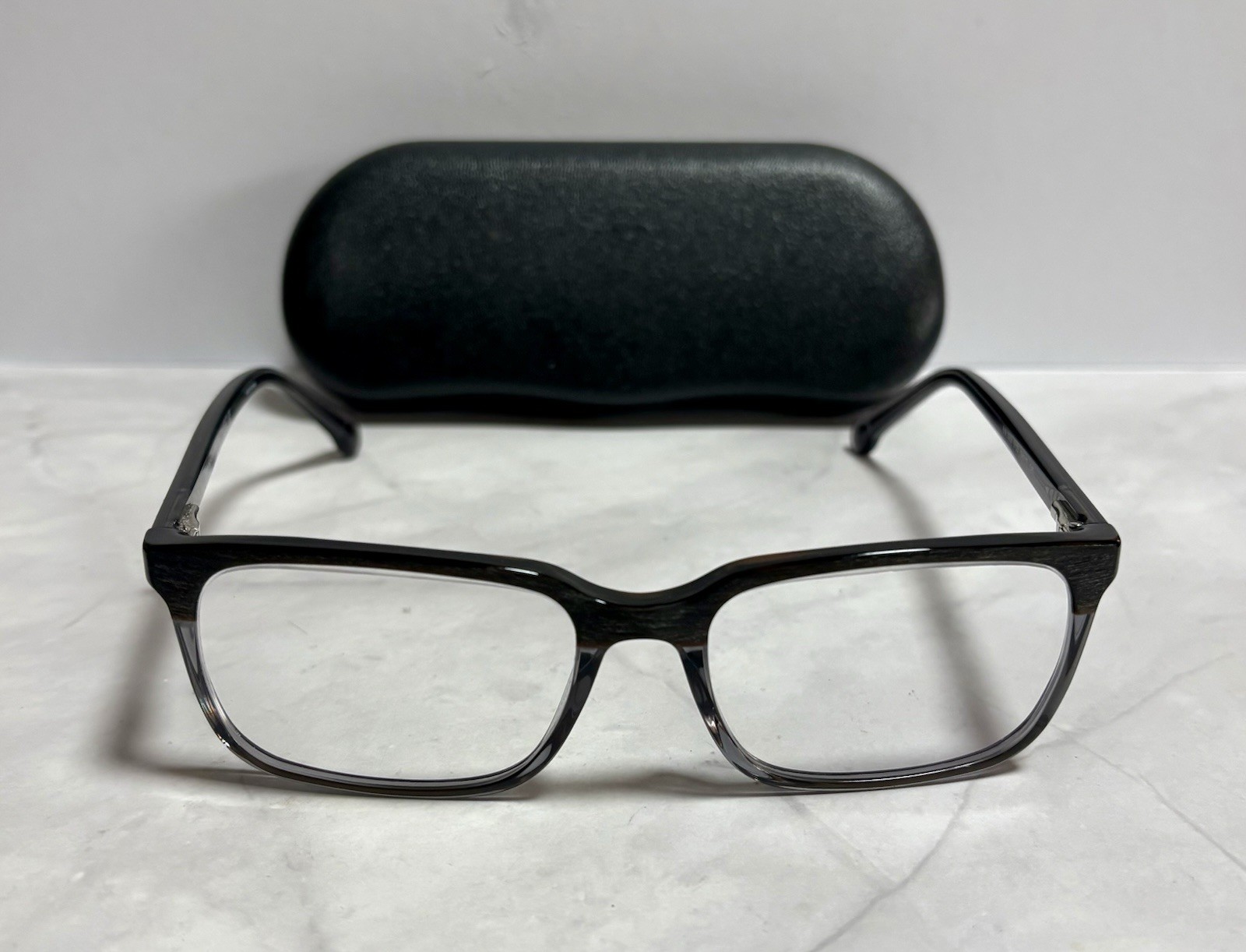 Brooks Brothers B.B. 2033 6123 Grey Wood Eyeglasses 54-17-145 – FRAMES ONLY!