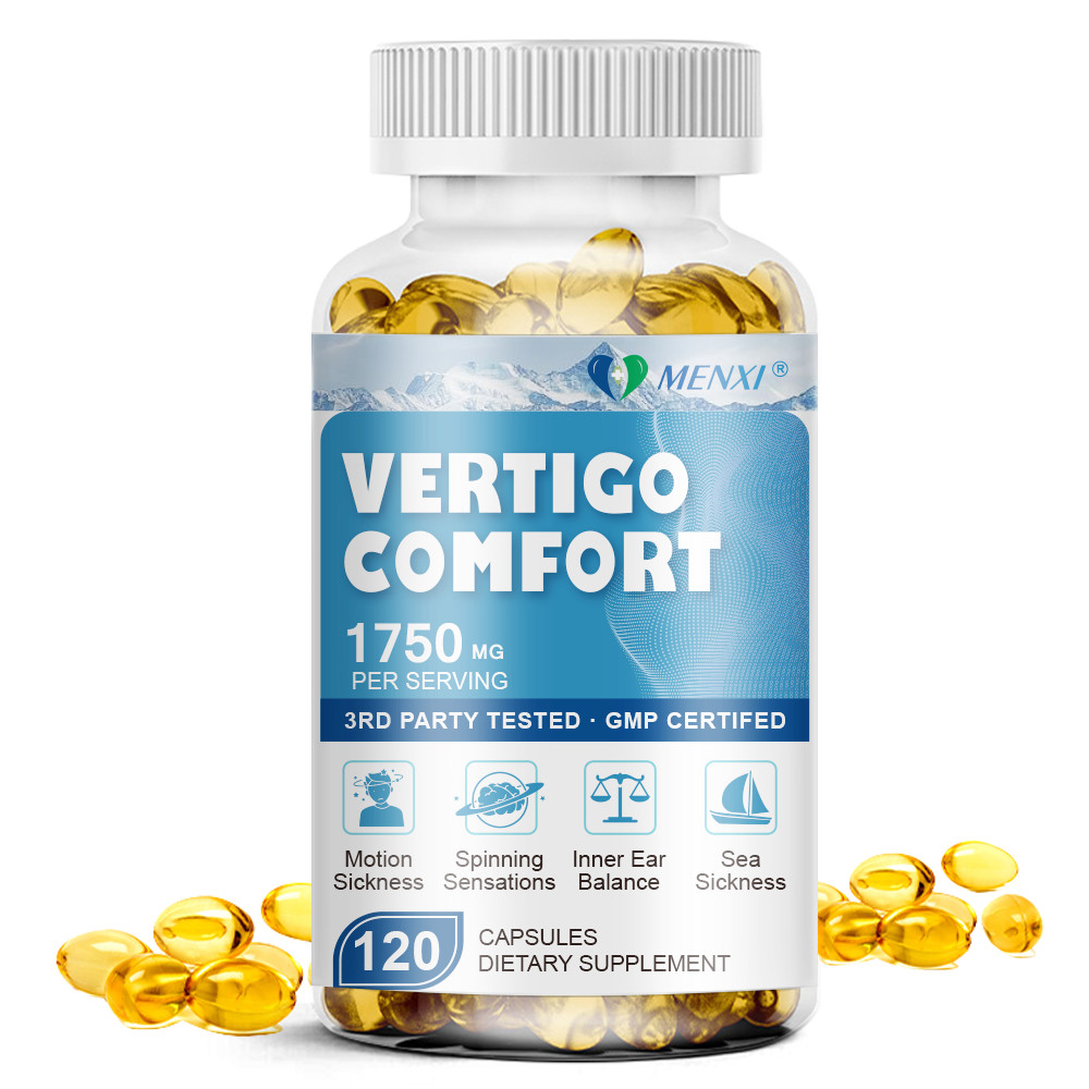 Vertigo Comfort Capsule 1750mg Dizziness Relief Supplements Body Balance Softgel