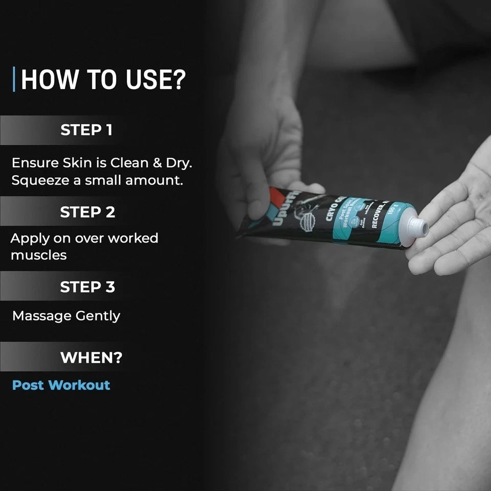 Cryo Gel for Soreness & Pain Relief 100g Relief for Muscle Soreness , Swelling