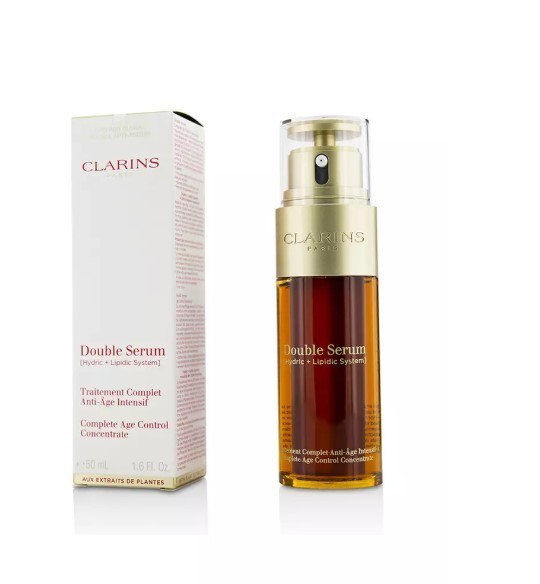 CLARINS Double Serum Hydric + Lipidic System Complete Age Control 50ml/1.7 fl