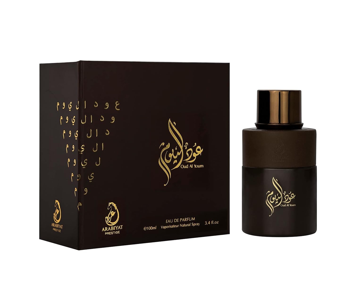 Arabiyat Oud Al Youm EDP 100 ml – Unisex Woody Spicy Oud Perfume with Lavender