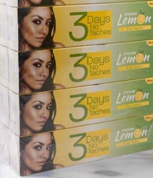 ( PACK OF 3 ) 3 Days No Taches Lemon Cream 30g