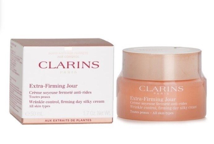Clarins Extra Firming Jour Wrinkle Control Cream All Skin Types 50ml/1.7oz NIB