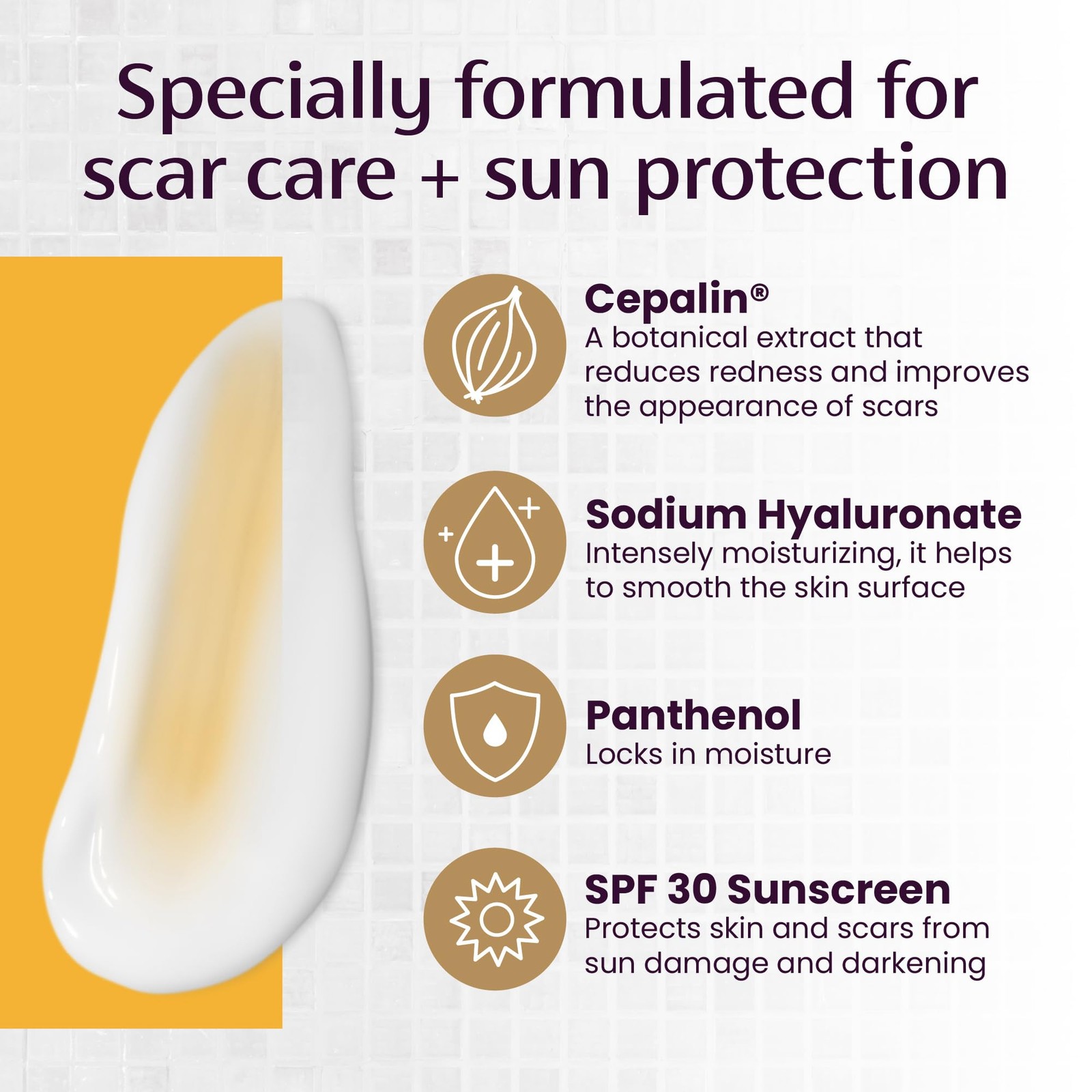 Mederma Scar Cream Plus SPF 30 – 0.7 Ounce (Pack of 1), NOT_APPLICABLE