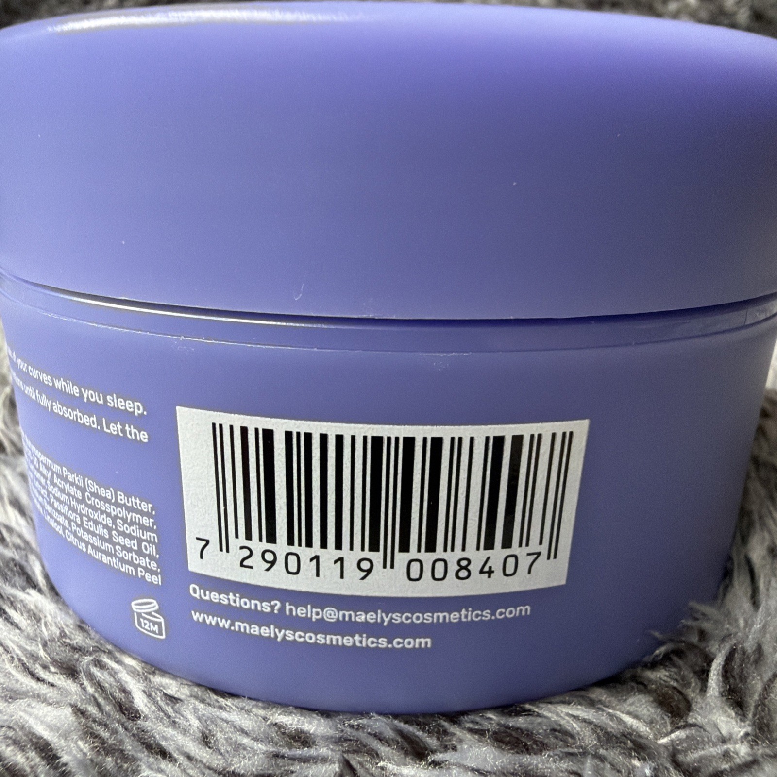 MAELYS Get Dreamy Overnight Toning Body Whip 3.4 oz/100mL Body Cream NEW SEALED