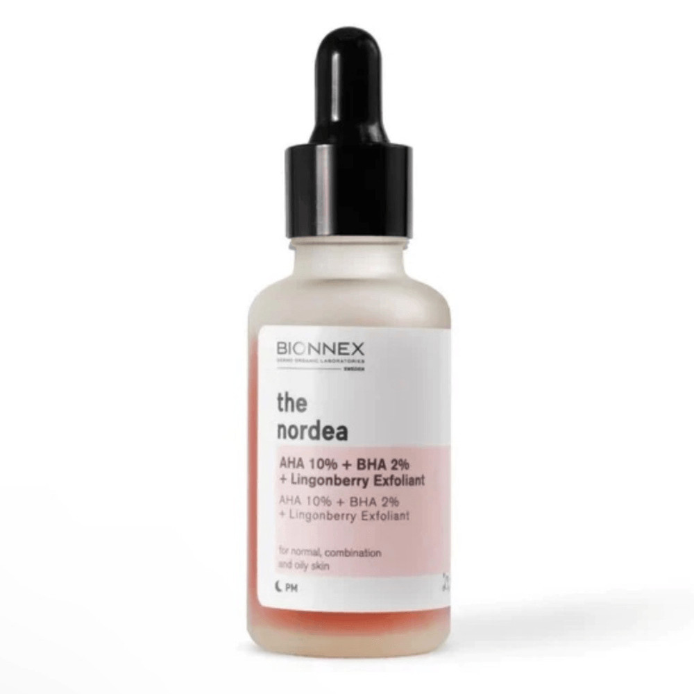 NIB New BIONNEX AHA 10% + BHA 2% + LINGONBERRY EXFOLIANT 30ml/1.14 oz Skincare