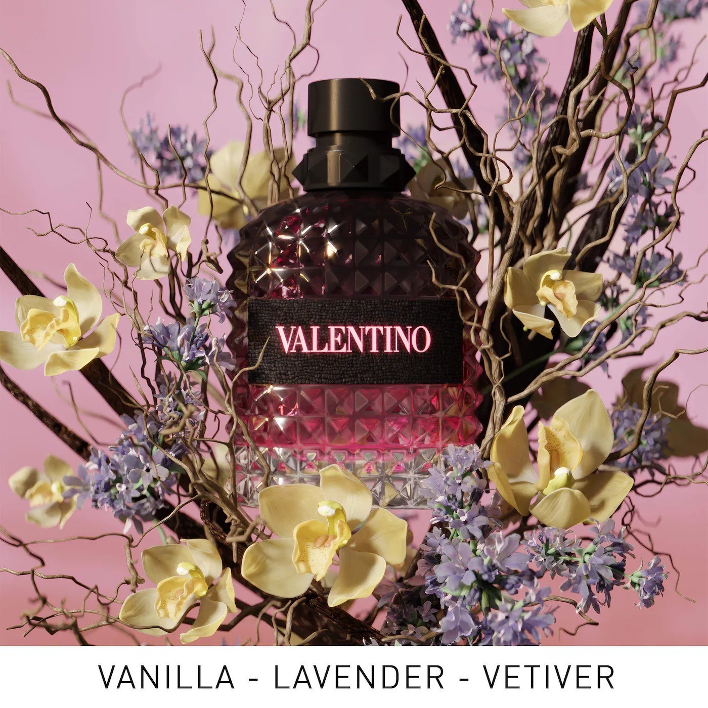 VALENTINO UOMO BORN IN ROMA INTENSE EAU DE PARFUM SPRAY 3.4 Oz / 100 ml NEW