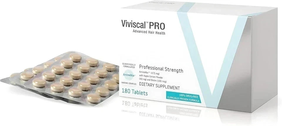VIVISCAL PRO – Professional Hair Growth Tablets 180 Exp. 12/2027 / Free delivery