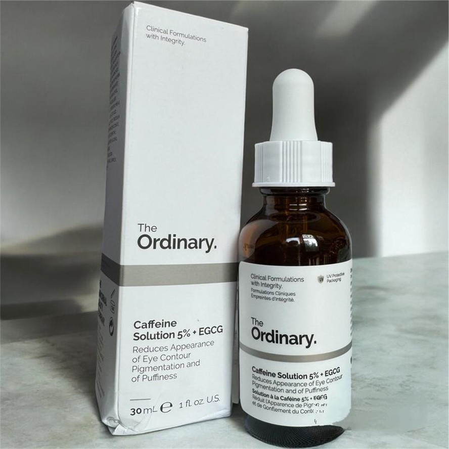 The Ordinary Caffeine Solution 5% + EGCG Depuffing Eye Serum for Dark Circles