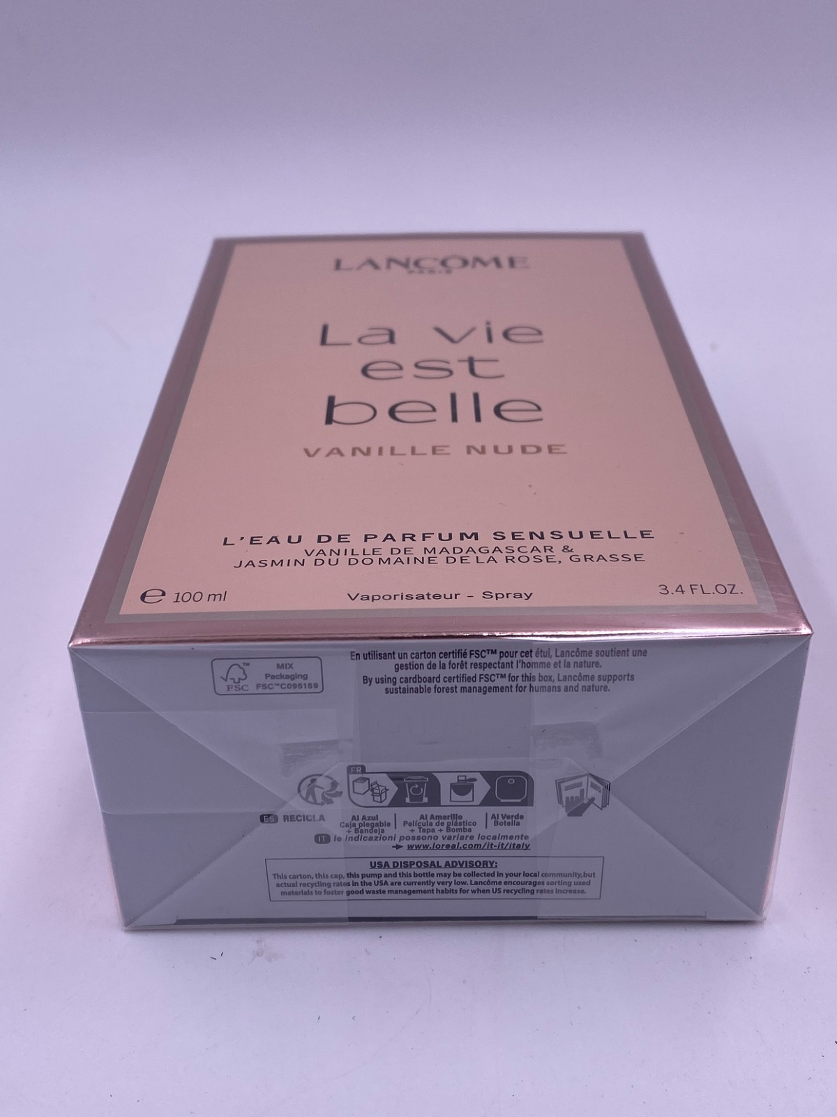 La Vie Est Belle by Lancome 3.4oz 100ML Eau De Parfum Spray for Women New in Box