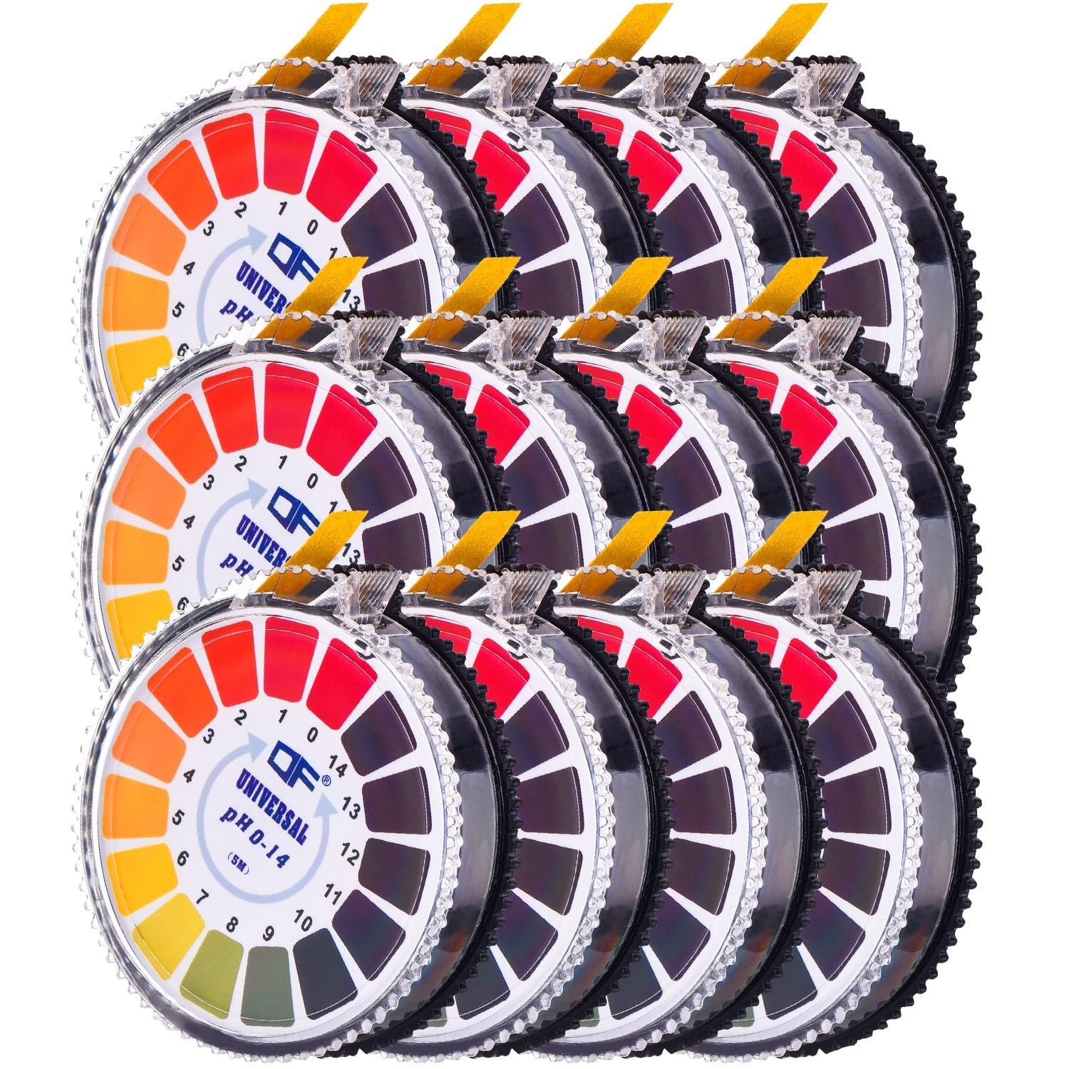 Jovitec Universal Ph Test Paper Strips Ph Test Strips Roll, Measure Full Range 0