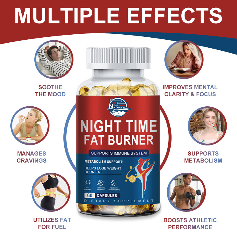 Night Time Fat Burner – for Weight Loss Appetite Suppressant – White Kidney Bean