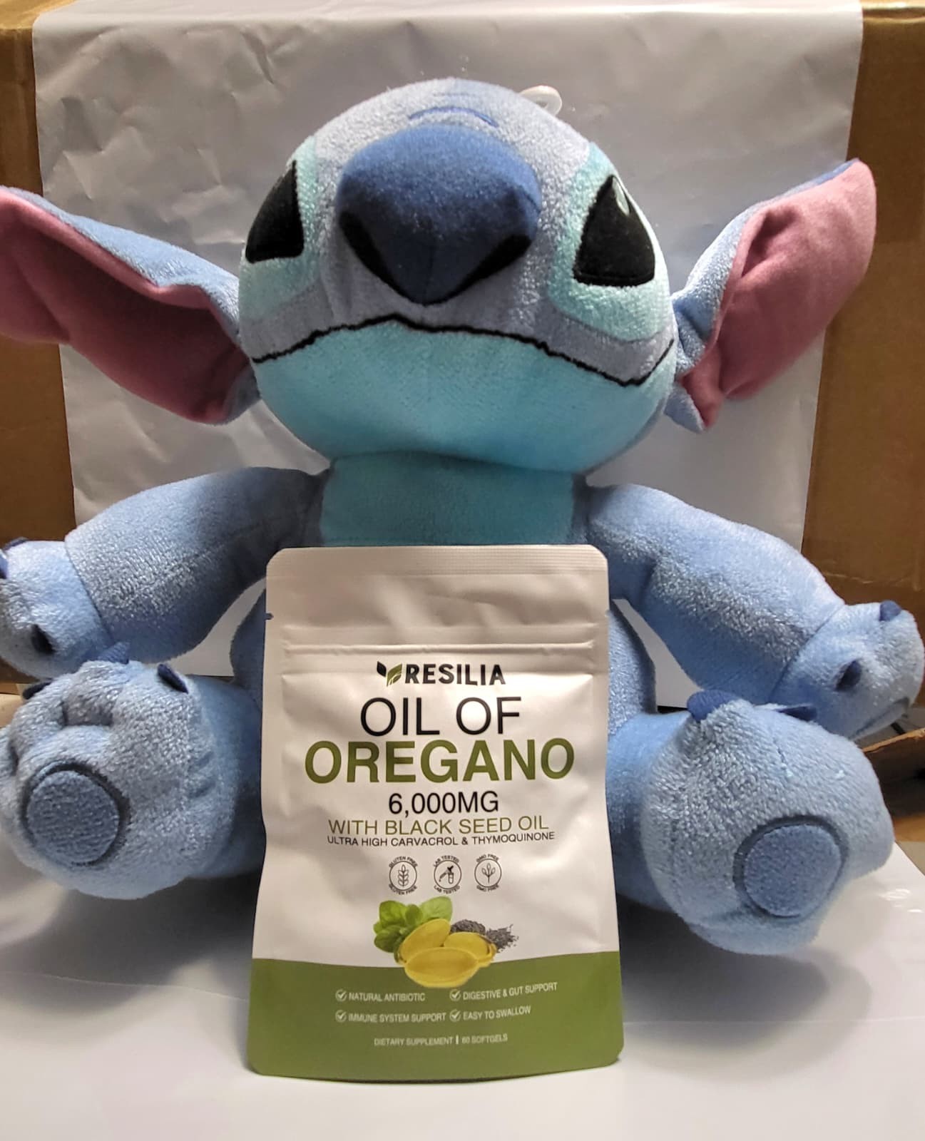 2 in 1 Oil of Oregano & Black Seed Softgels with Carvacrol , Immune Support