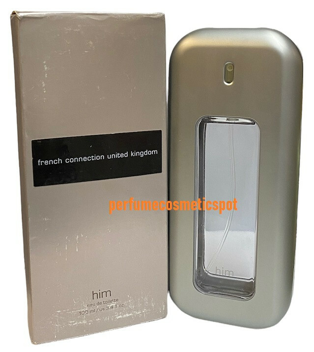 FCUK FRENCH CONNECTION UNITED KINGDOM HIM 3.4 OZ / 100 ML EAU DE TOILETTE SPRAY