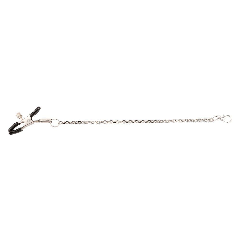 Female Chest Clamp With Stainless Steel Chain Breast Bondage Women Restrict