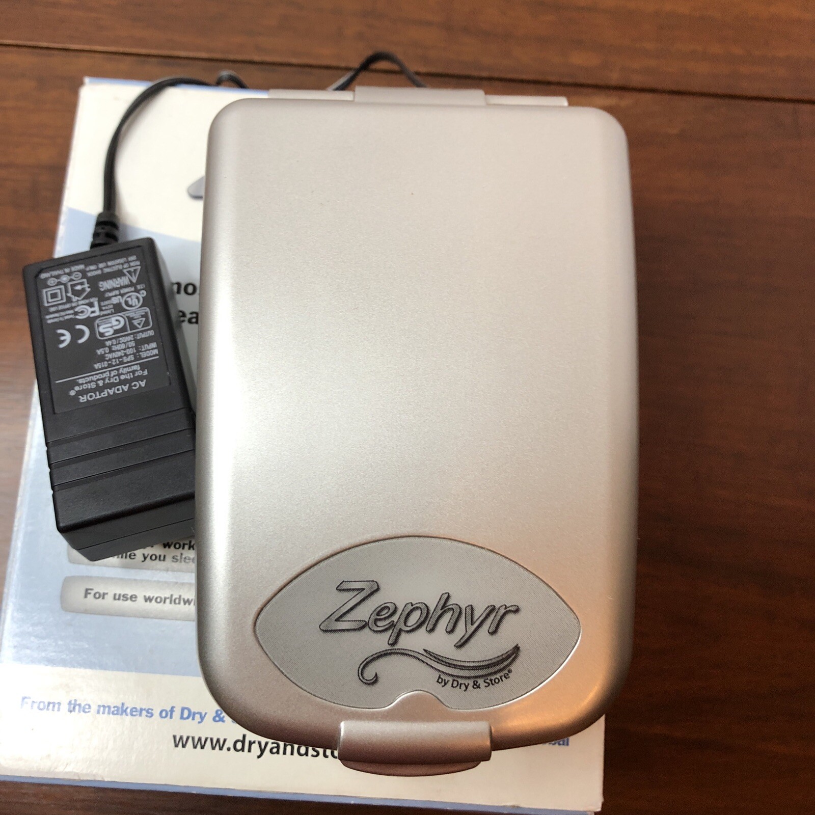 Zephyr Dry & Store Hearing Aid Dryer Device – Removes Moisture