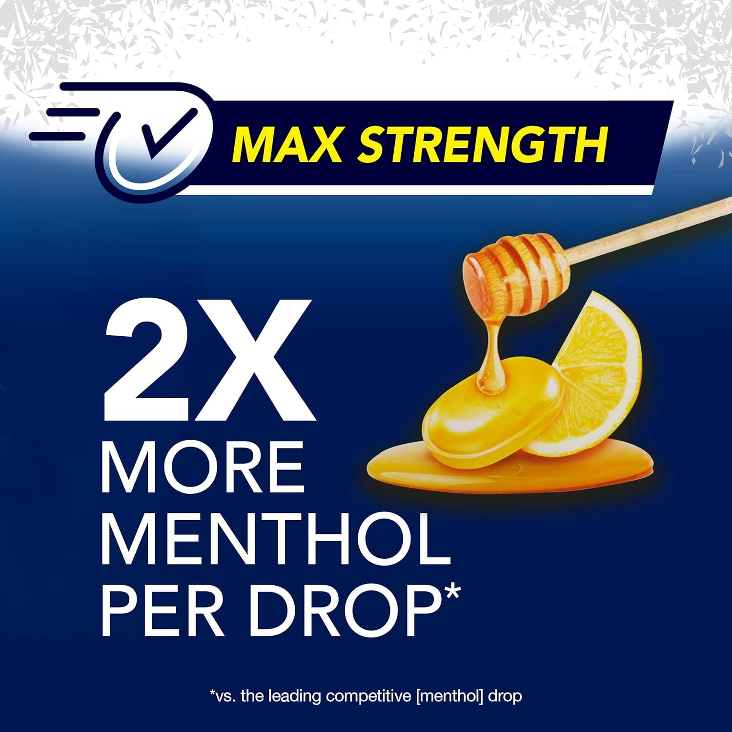 Vicks VapoCool Severe Medicated Sore Throat Drops, Max Strength Menthol, Soothes
