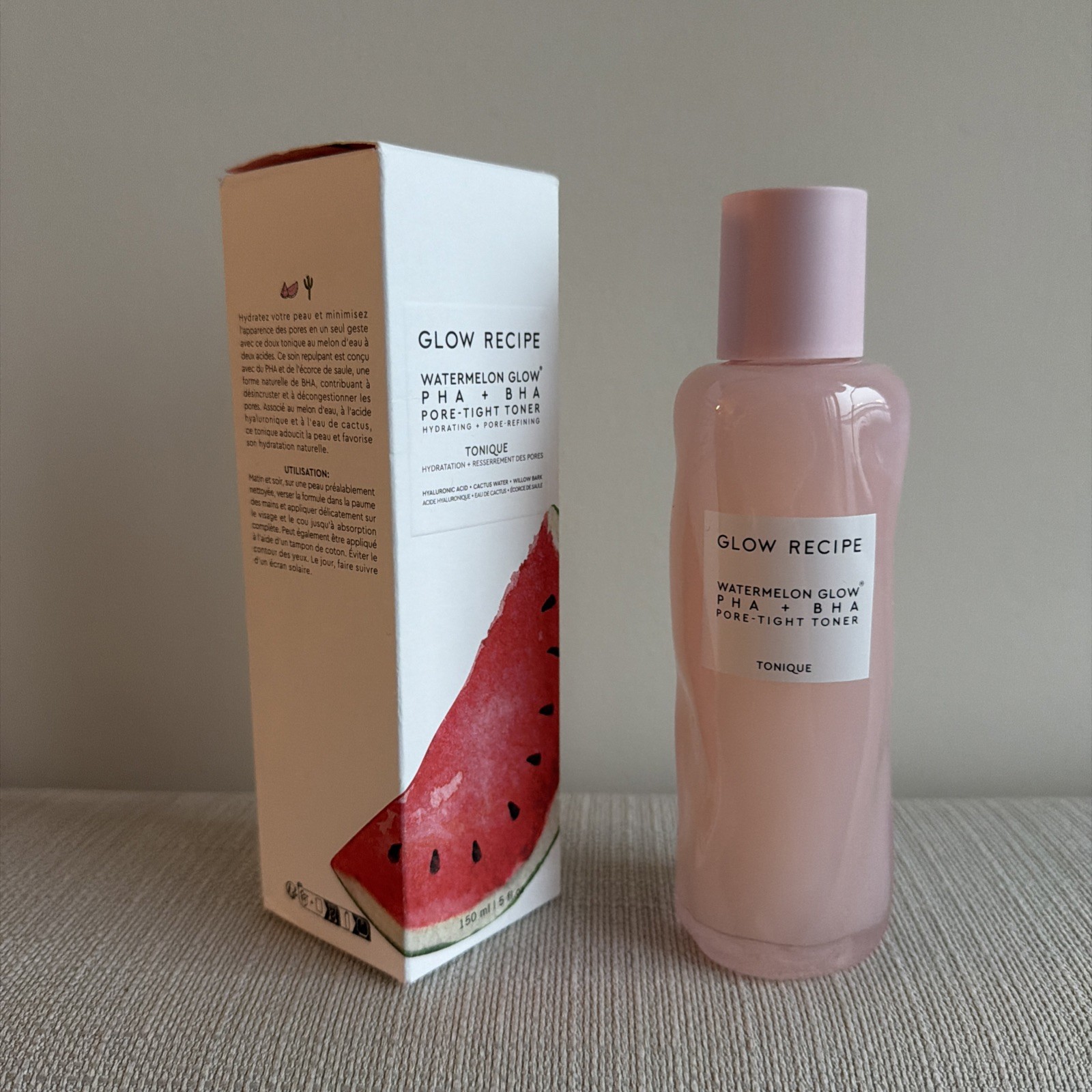 GLOW RECIPE Watermelon Glow PHA + HBA Pore-Tight Toner 150mL/5fl.oz