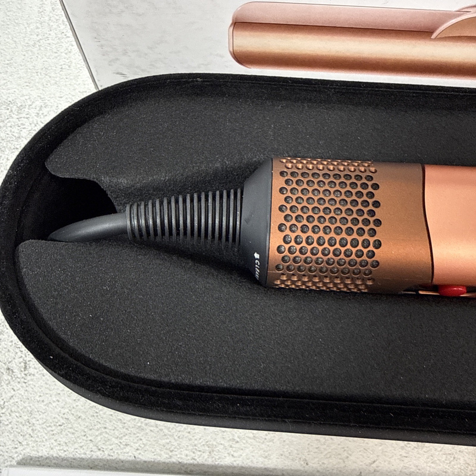 Dyson Airstrait Electric Hair Straightener Amber Silk Special Edition