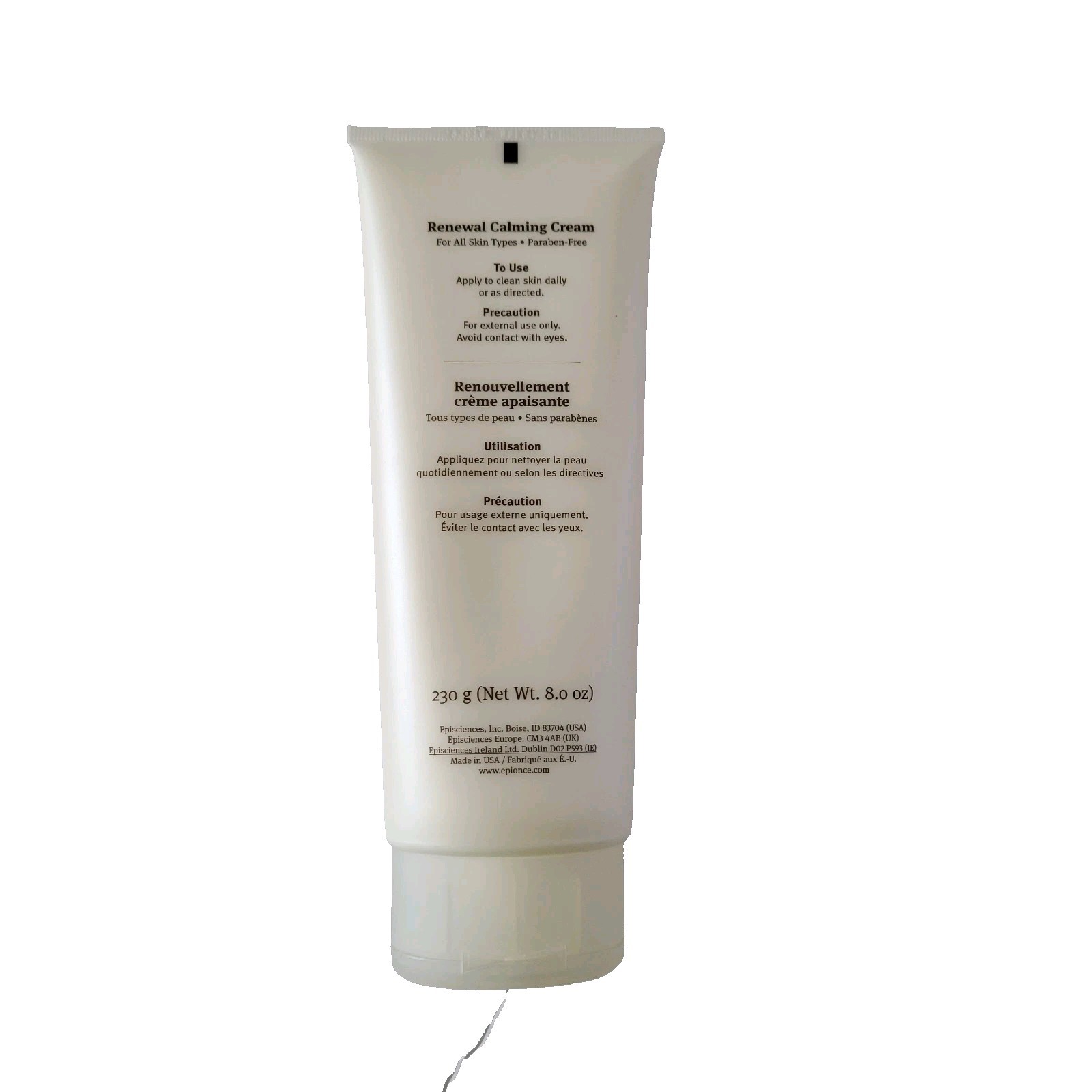 Epionce Renewal Calming Cream All Skin Types 8 oz New SEALED Tube Exp 11/27