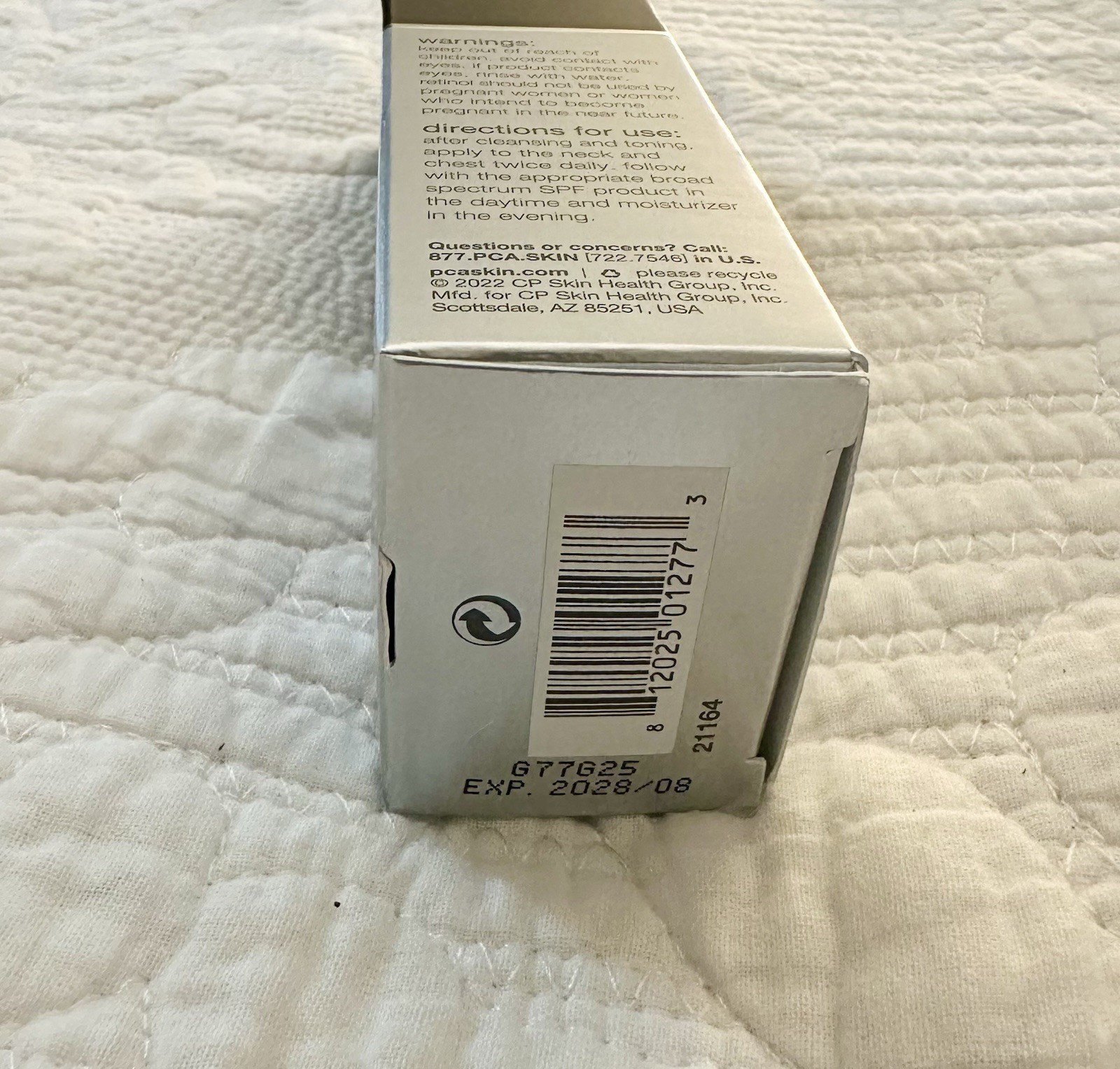 PCA SKIN Firming Corrective Retinol Neck Décolleté Chest 3oz/85g Exp. 8/28 Seale