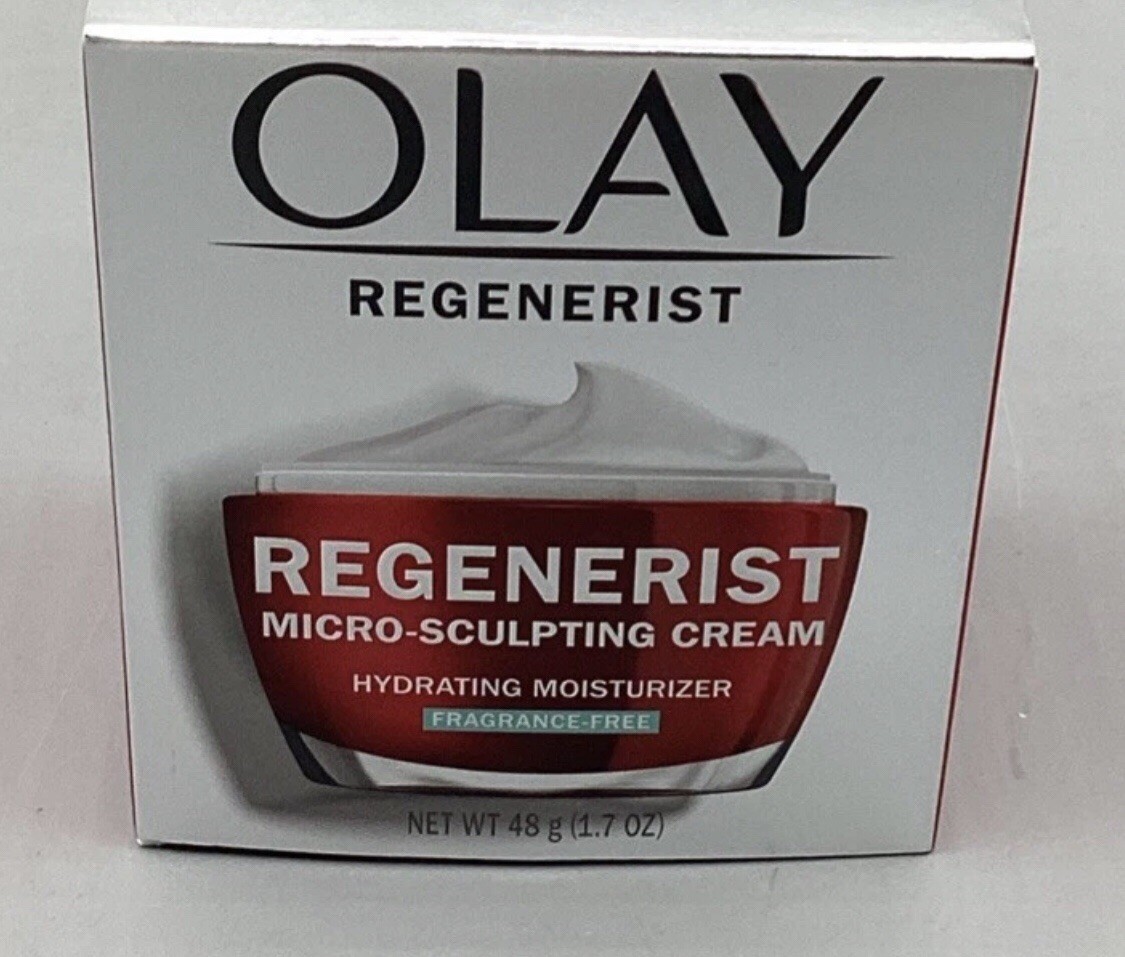 Olay Regenerist Micro-Sculpting Cream Anti Aging Moisturizer 1.7oz (50g)-NEW!!