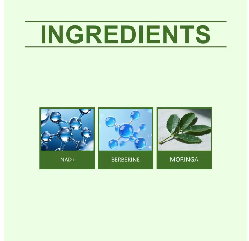 Pack of 3-Moringa Berberine 10-in-1 Advanced Nano Micronedle Patch FREE SHIPPING