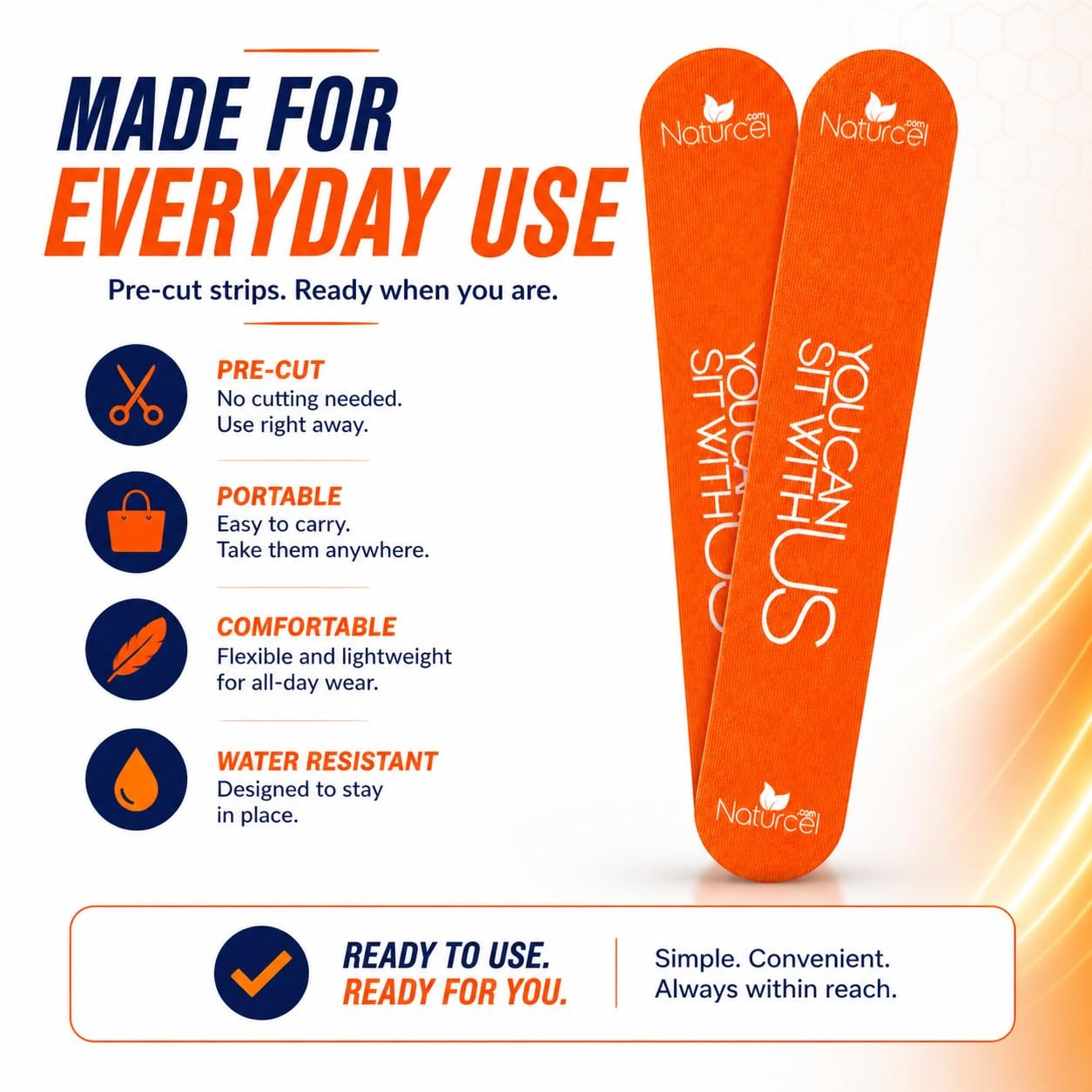 Naturcel Sport Transdermal Pain Relief Tape Kinesiology Tape Sore Joints