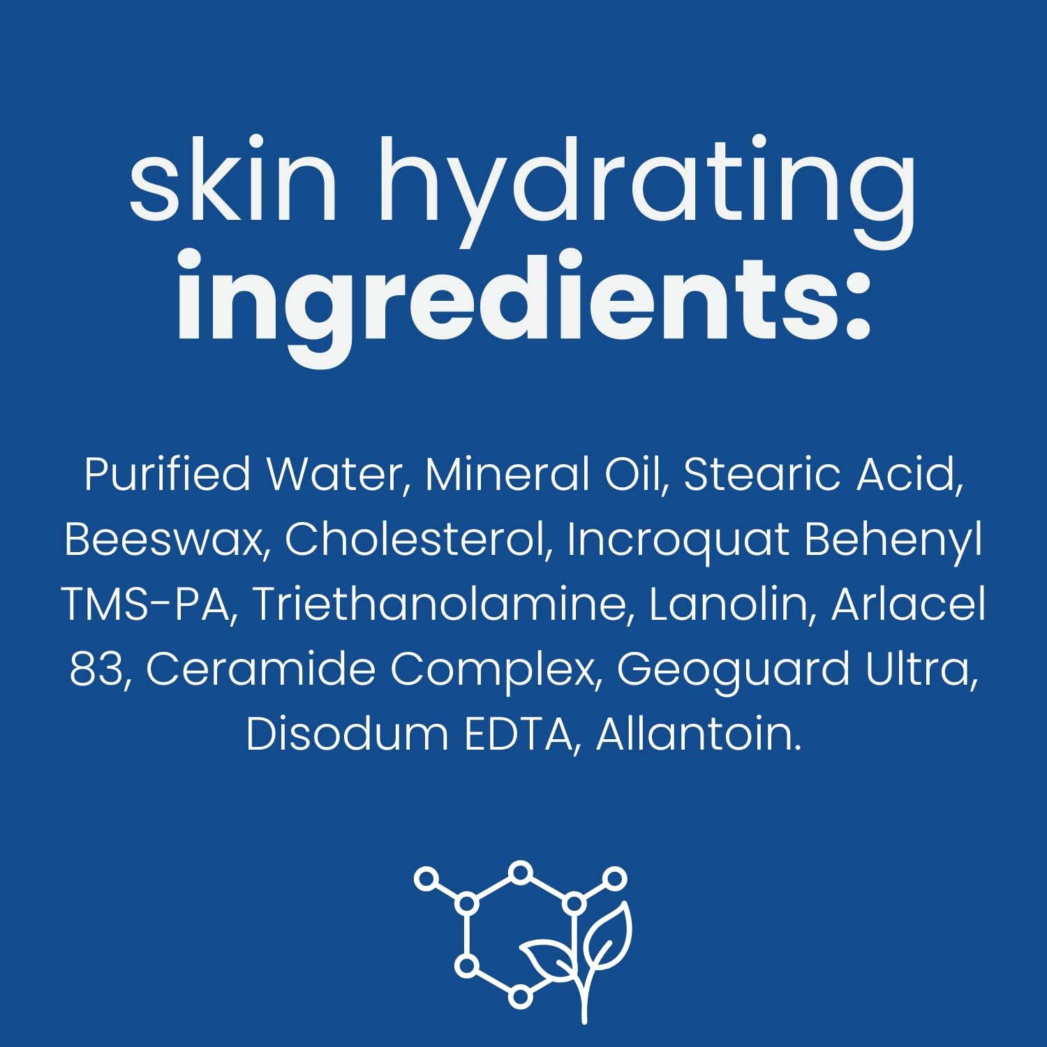 CM Emollient Cream – Natural Beeswax & Ceramides for Dry, Damaged Skin (2.75 oz)