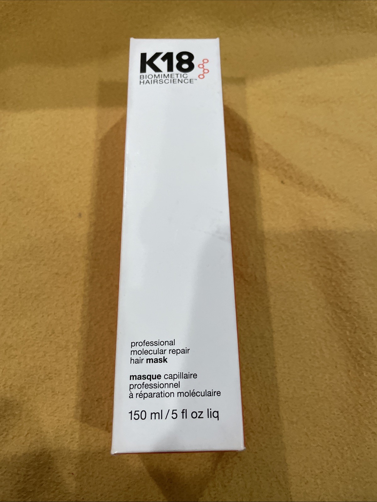 K18 Biomimetic Hairscience Leave-in Molecular Repair Hair Mask- 150ml/5oz Sealed