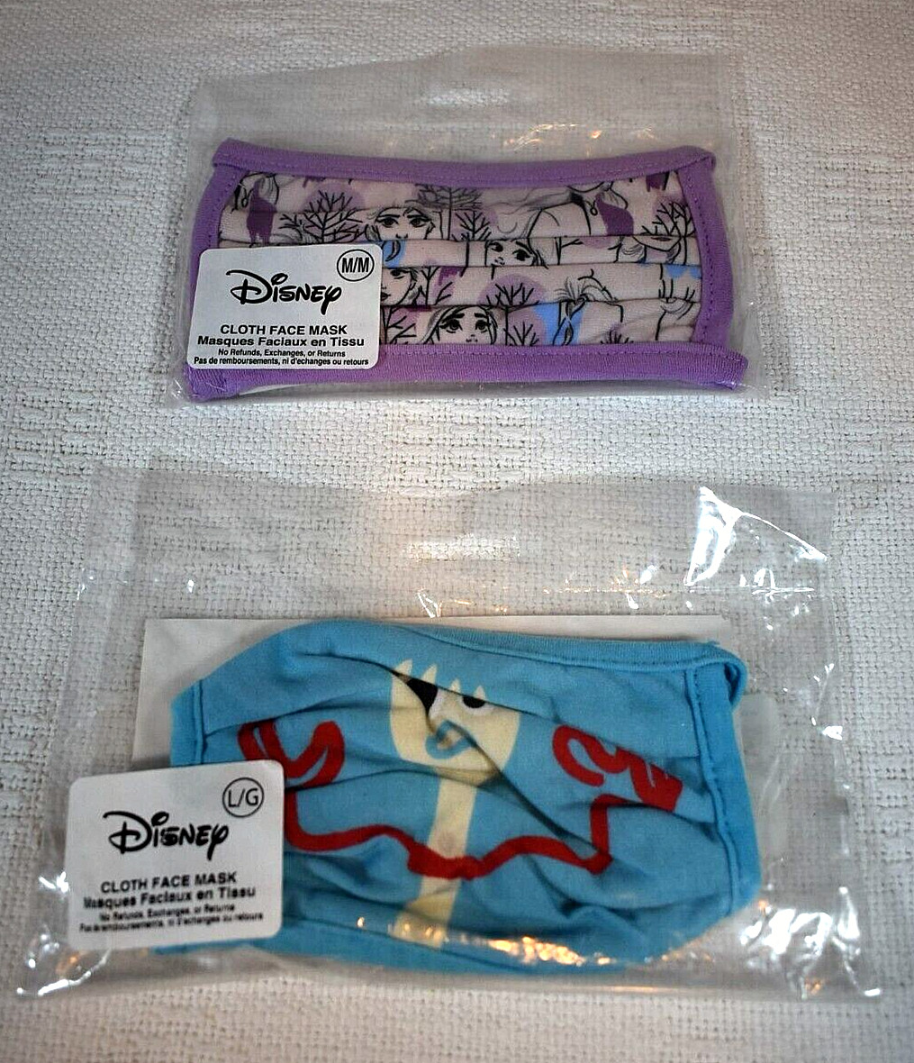 Reusable Face Masks – “Forky the Spork” & “Disney Princesses” – Buyer’s Choice!