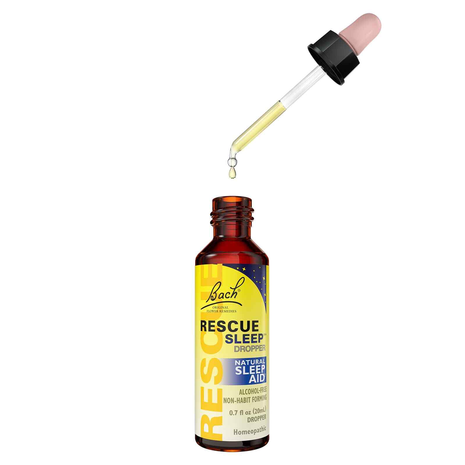 Bach RESCUE SLEEP Dropper Natural Sleep Aid 0.7 fl oz 20mL