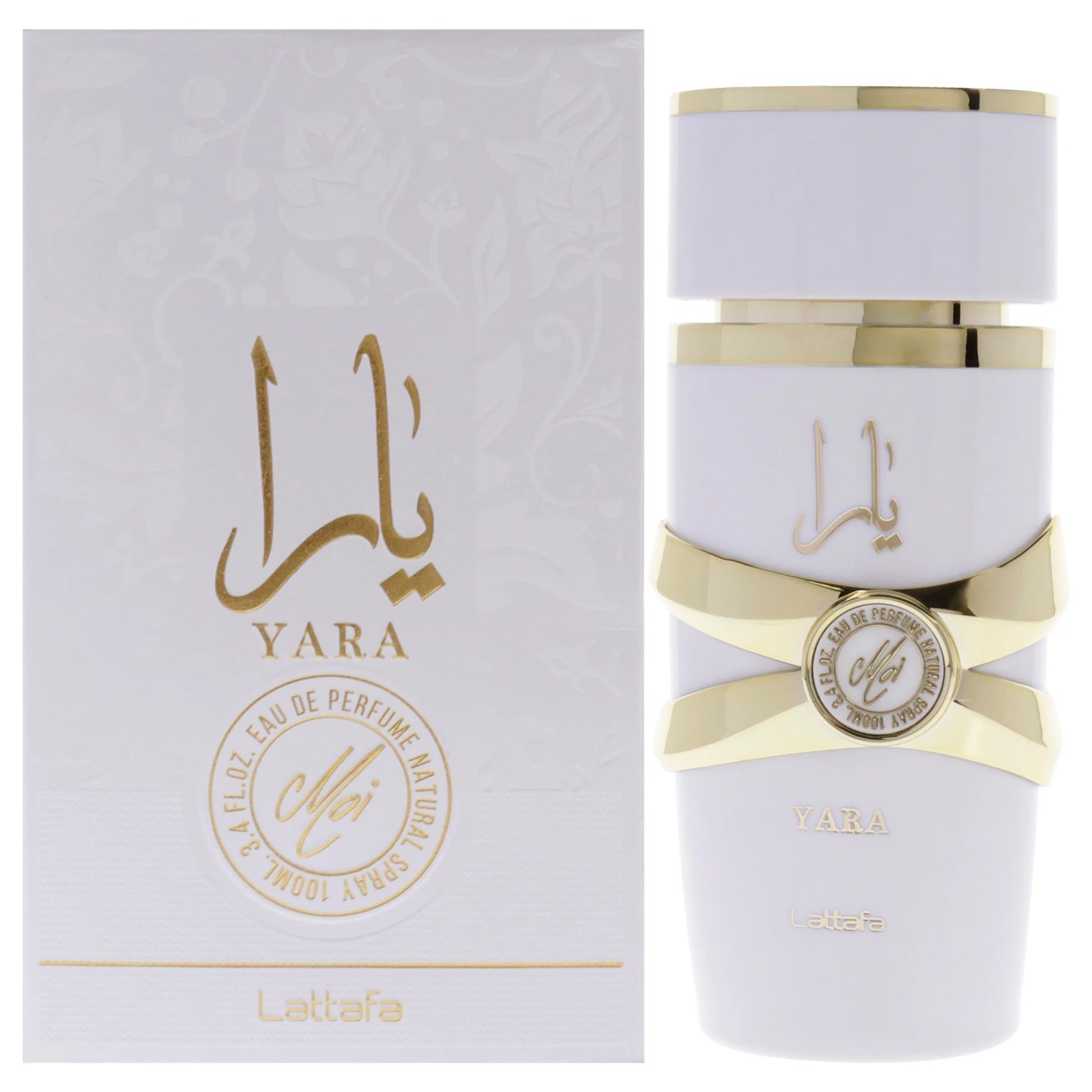 Yara Moi by Lattafa 3.4 oz 100ML Eau de Parfum Perfume Women New in Box Sealed