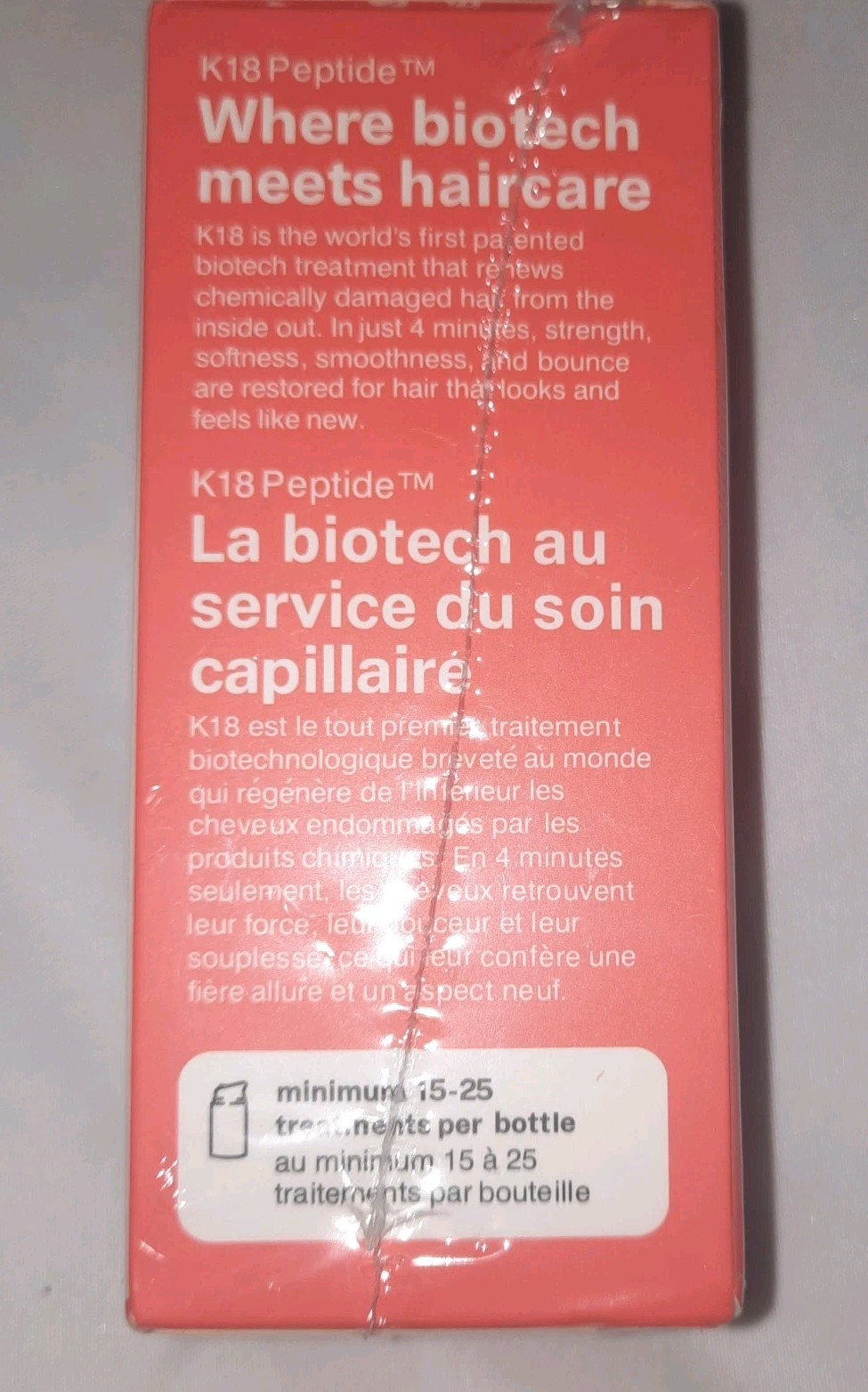 K18 Biomimetic Hairscience Leave-in Molecular Repair Hair Mask – 1.7 oz NEW