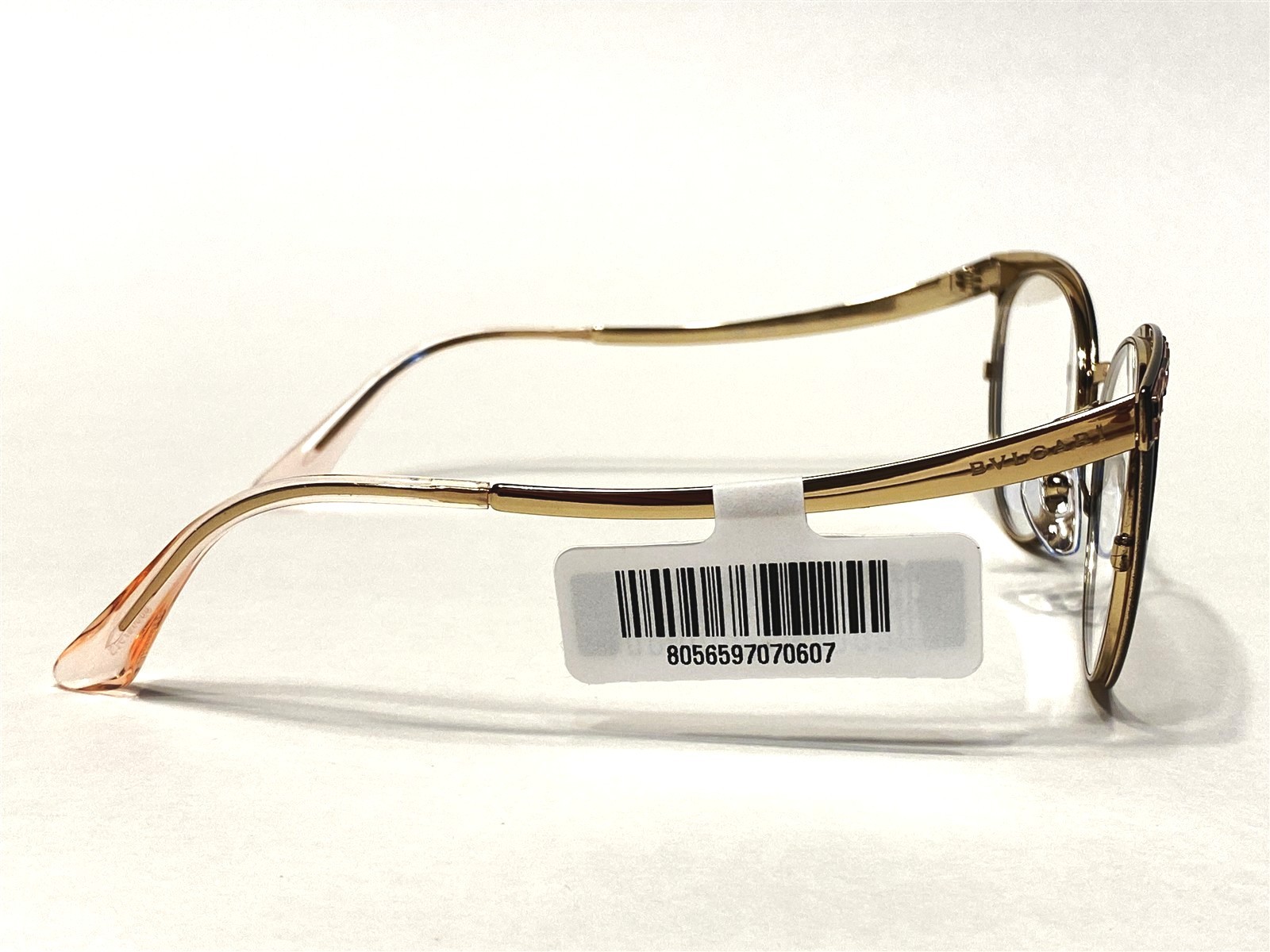Women’s Bvlgari Eyeglasses Frames BV2186 2033 Black & Pink Cat’s 53/17~140 NEW