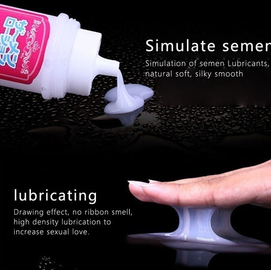 Personal Lubricant Unscented Cum Realistic Semen Water Based Lube Couple Adult